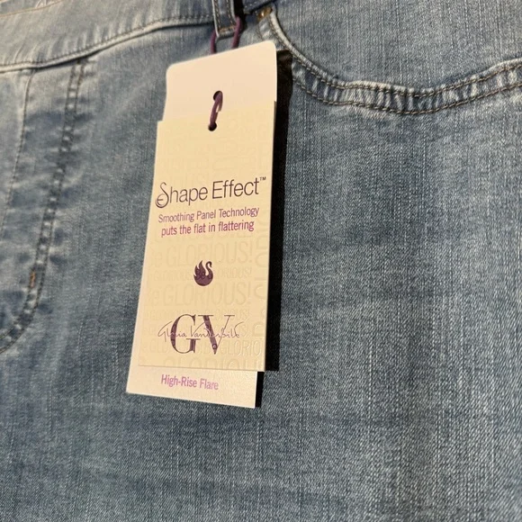 NEW Gloria Vanderbilt Women's Blue Jeans Size: 22 - Picture 6 of 15